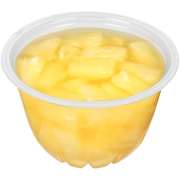 Dole Dole Pineapple Tidbits In Juice 4 oz. Tub, PK36 00419